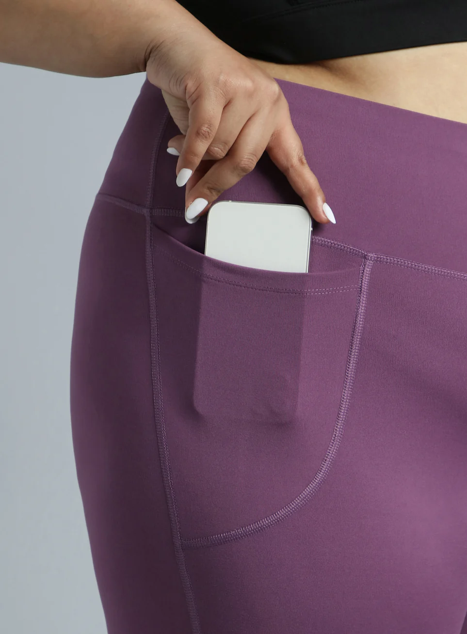 Women's Pink All Format Training Plus Size Flared Pants - Image 7