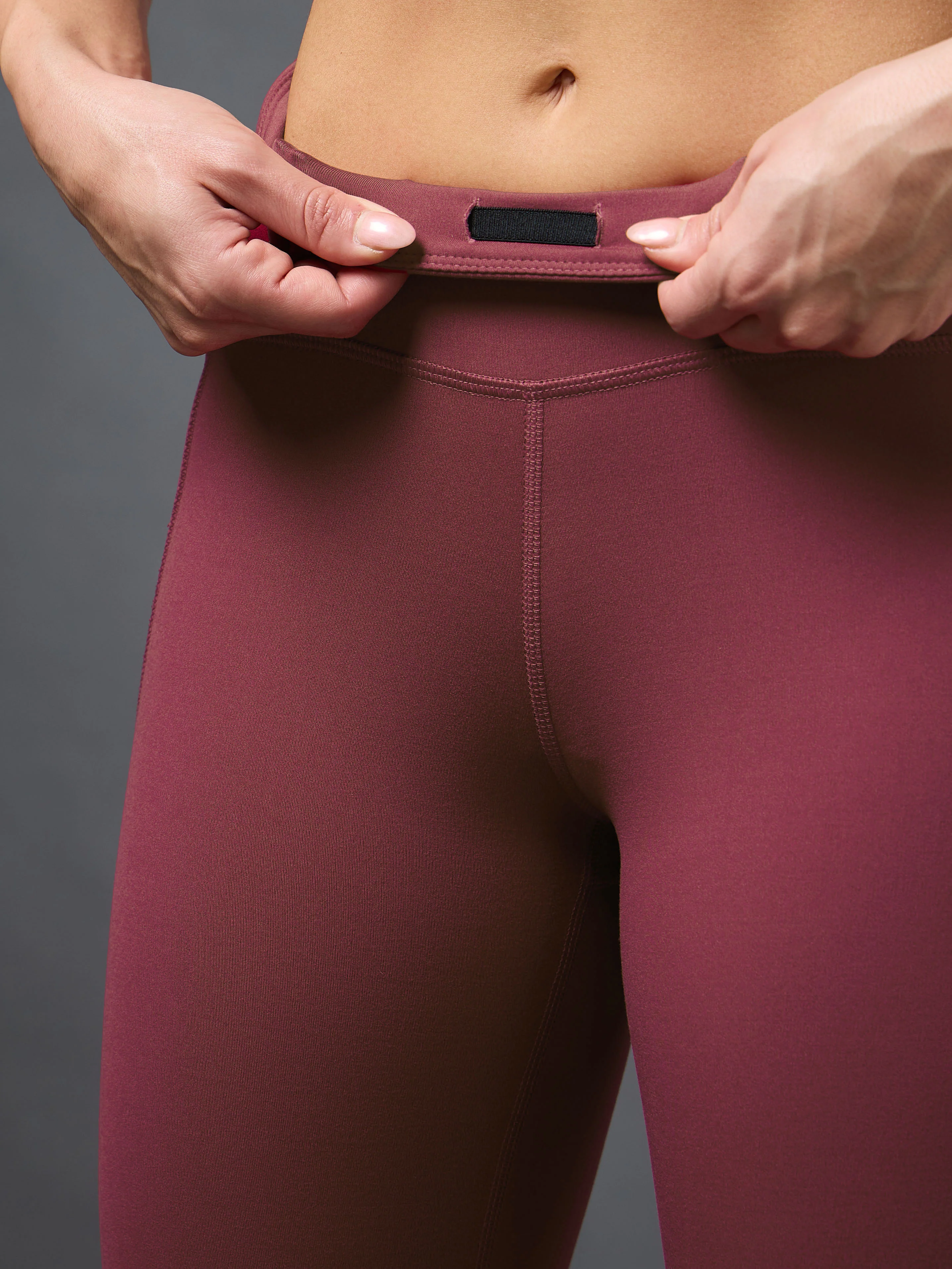 Women's Pink Cropped Performance COMFlex Tights - Image 10