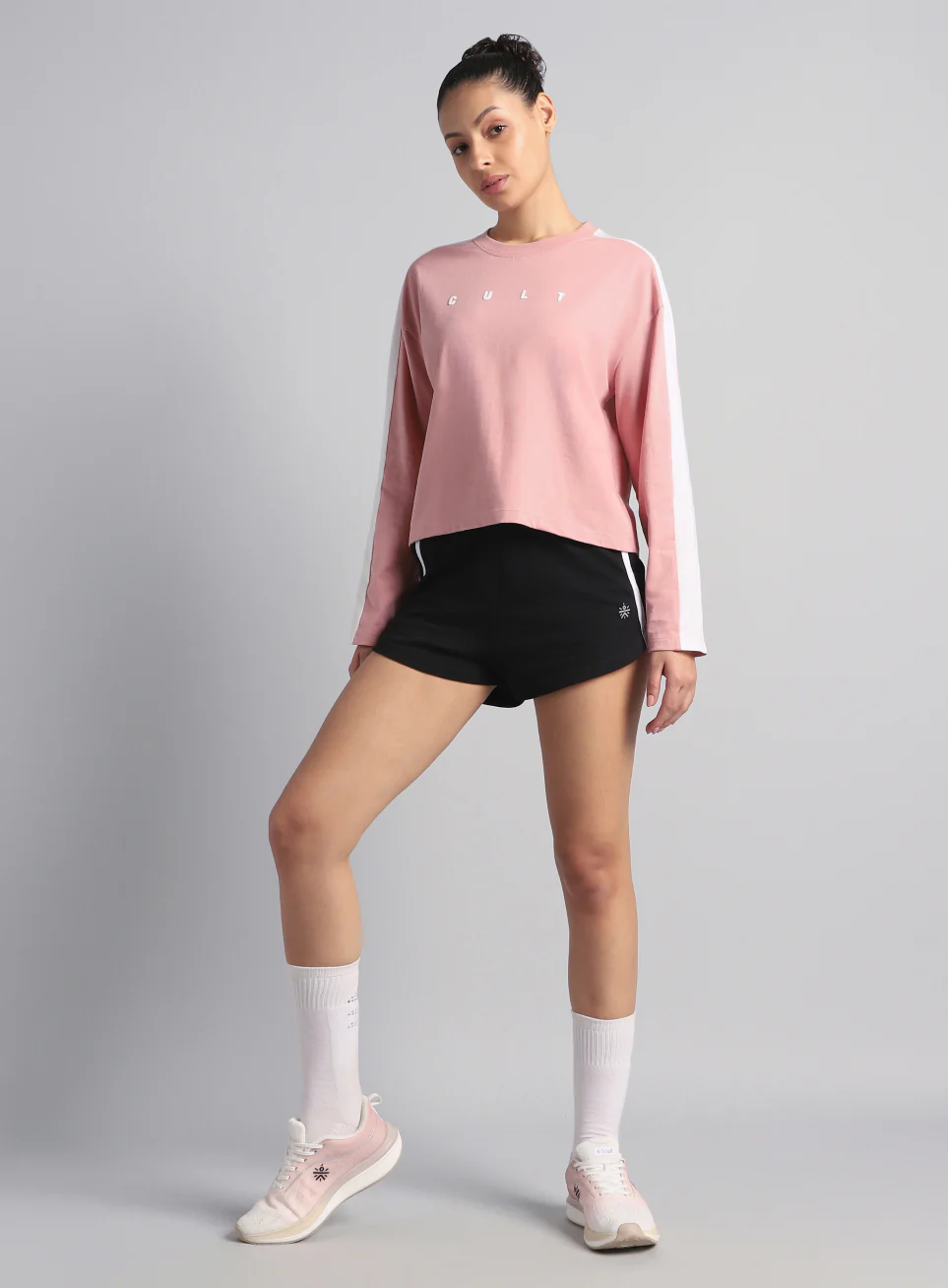 Women's Pink Cult Sporty Full Sleeve T-shirt - Image 2