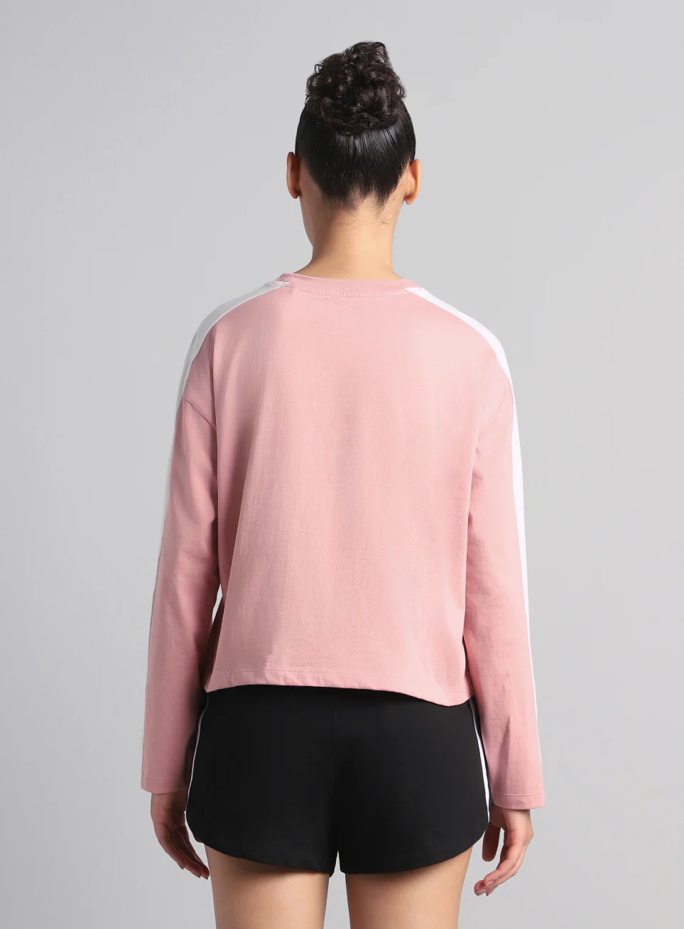 Women's Pink Cult Sporty Full Sleeve T-shirt - Image 6