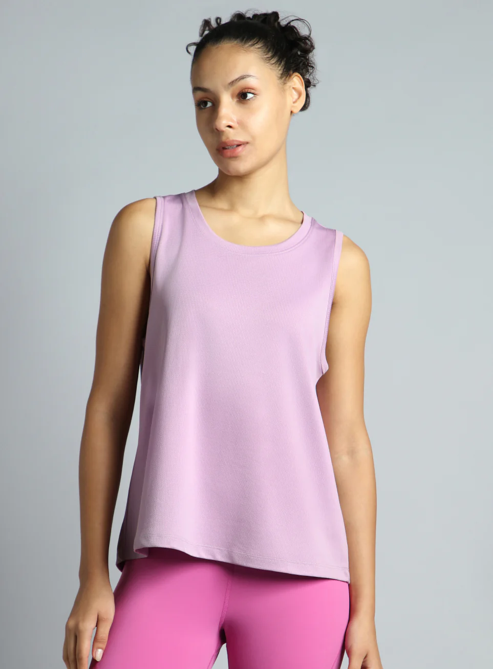 Women's Pink Dance Flow Tank - Image 4