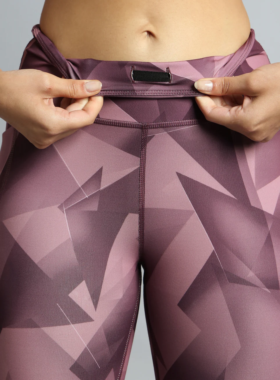 Women's Pink Feel the Beat Printed Tights - Image 9
