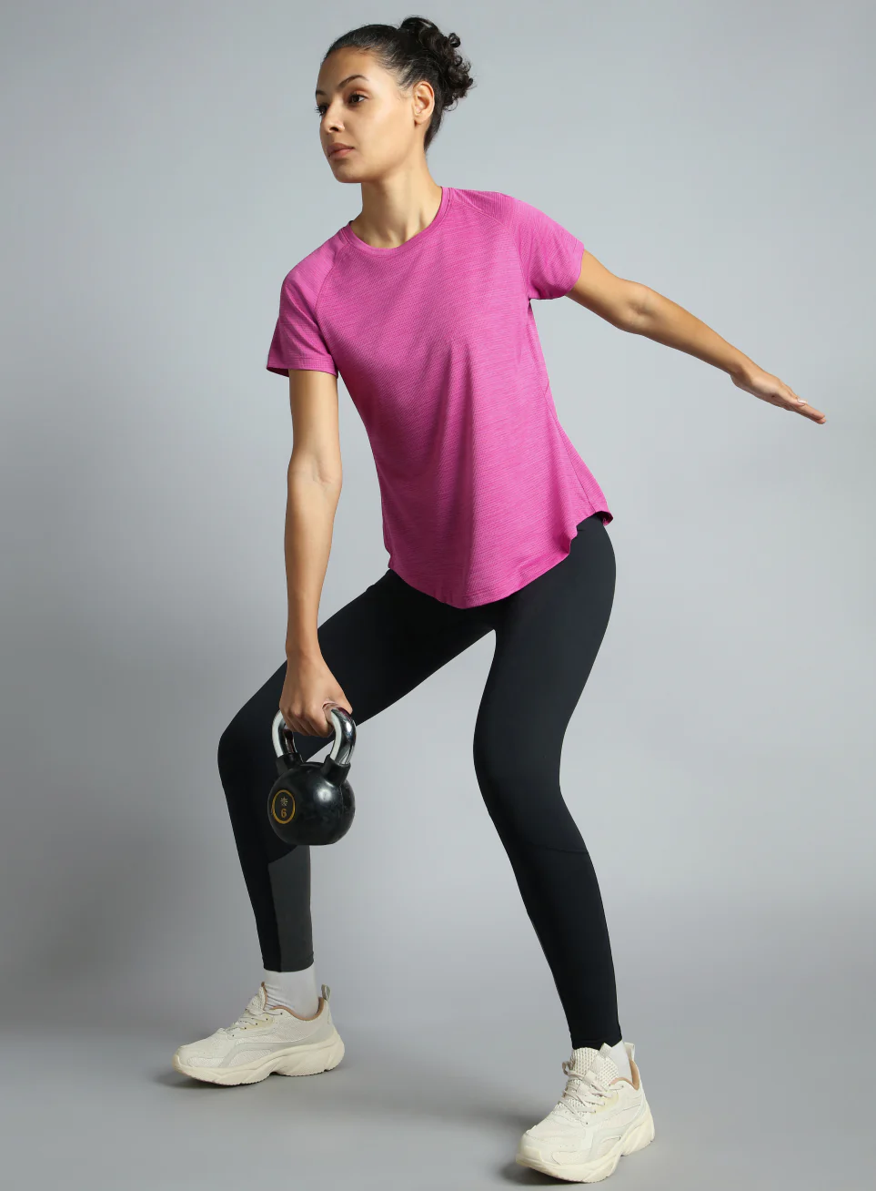 Women's Pink Flow HIIT Top - Image 2