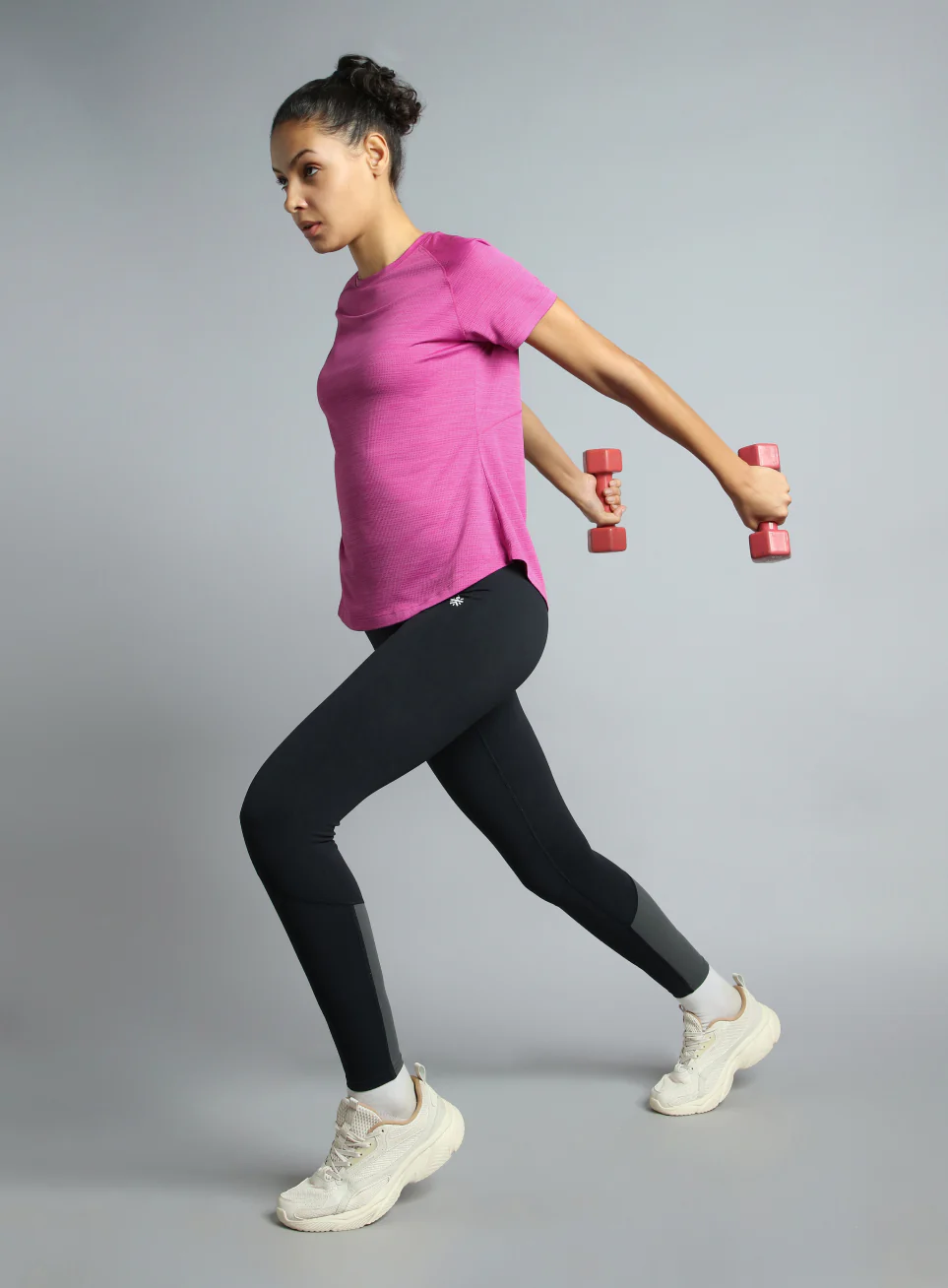 Women's Pink Flow HIIT Top - Image 3
