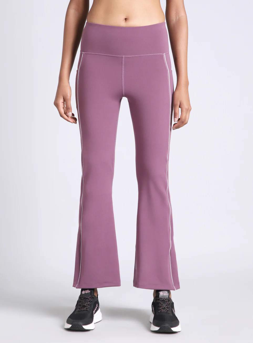 Women's Pink Hype Up Flare COMFlex Flarepants - Image 4