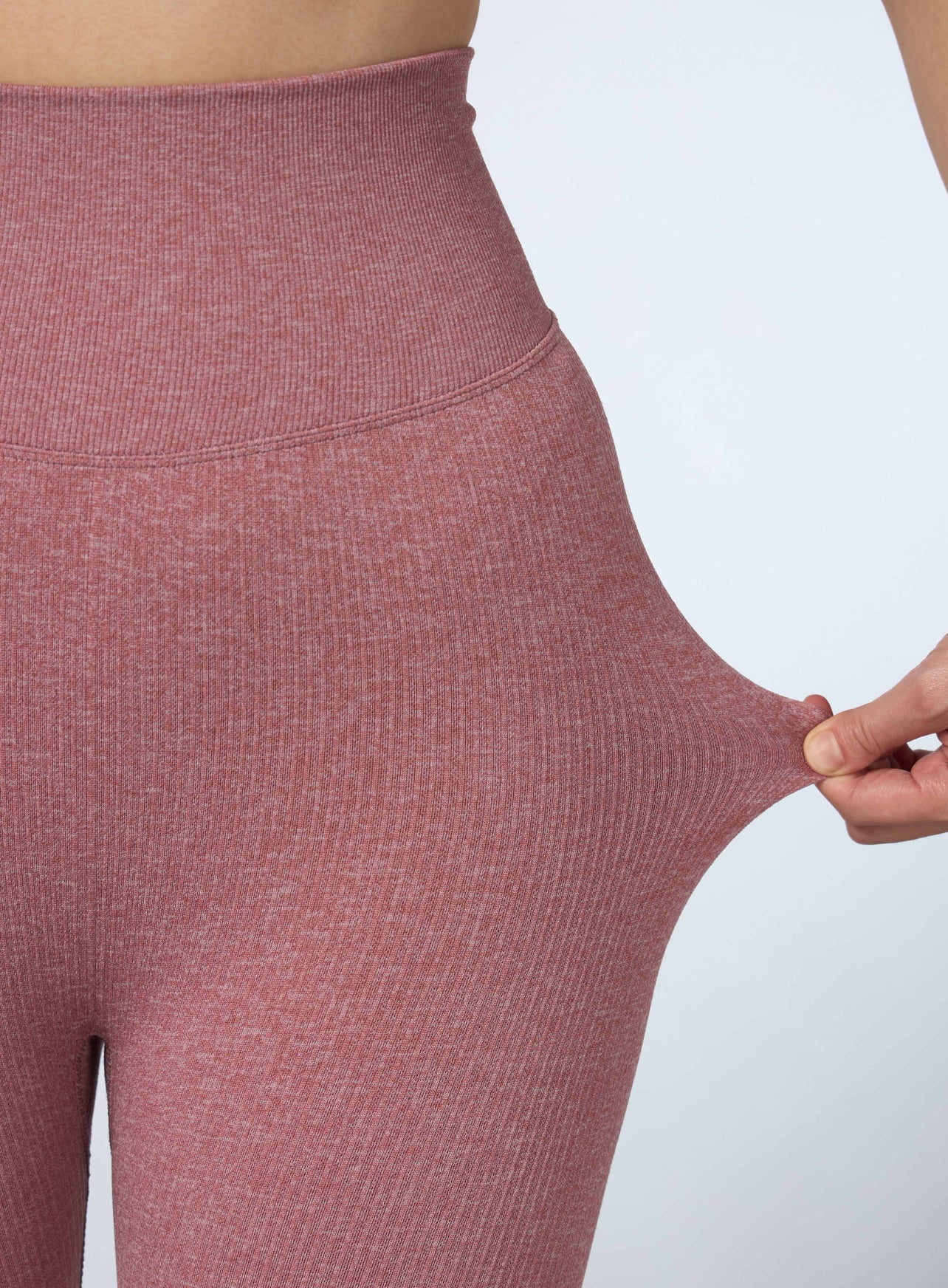Women's Pink Kinetic Seamless Tights - Image 8