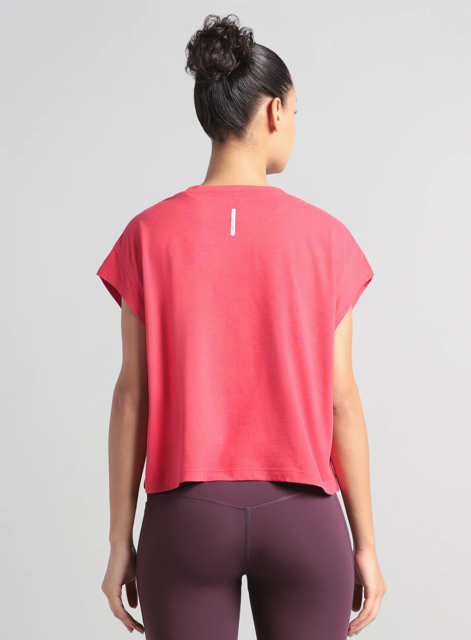 Women's Pink Muscle Flex COMFORtech T-shirt - Image 6