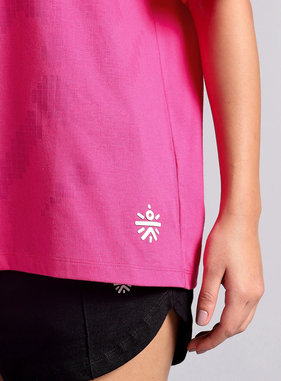 Women's Pink On The Move Graphic Oversized Fit T-shirt - Image 8