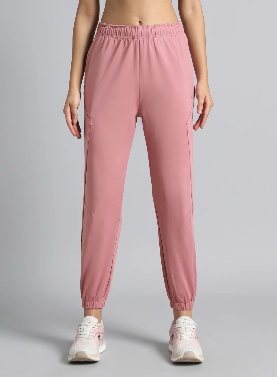 Women's Pink Pace Up Joggers - Image 4