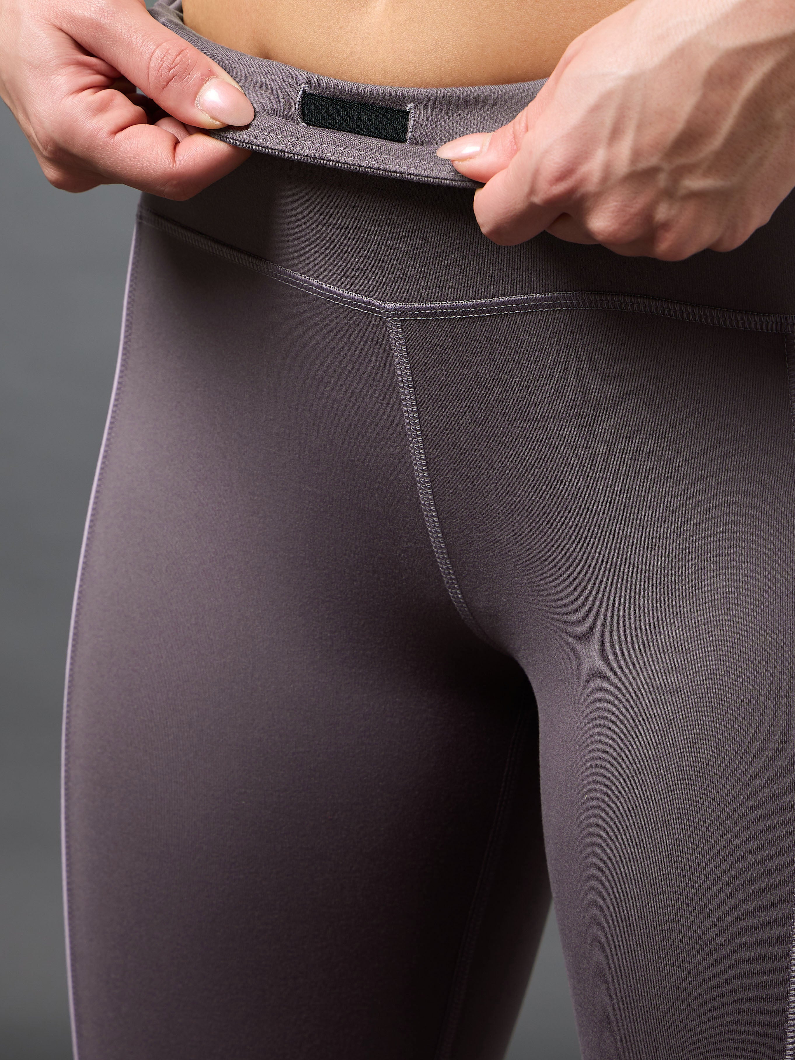 Women's Pink Pace Up Running COMFlex Tights - Image 12