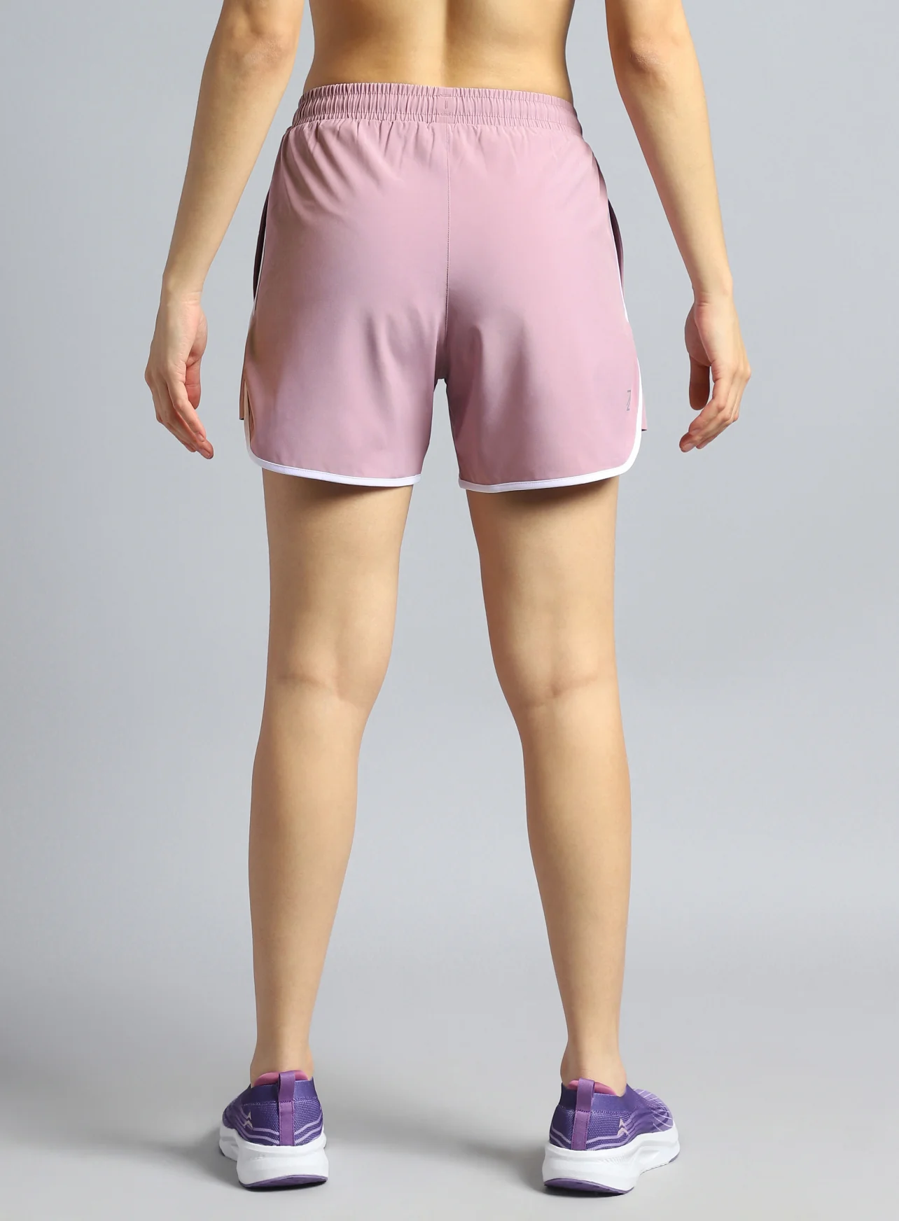 Women's Pink Pace Up Running Shorts - Image 6