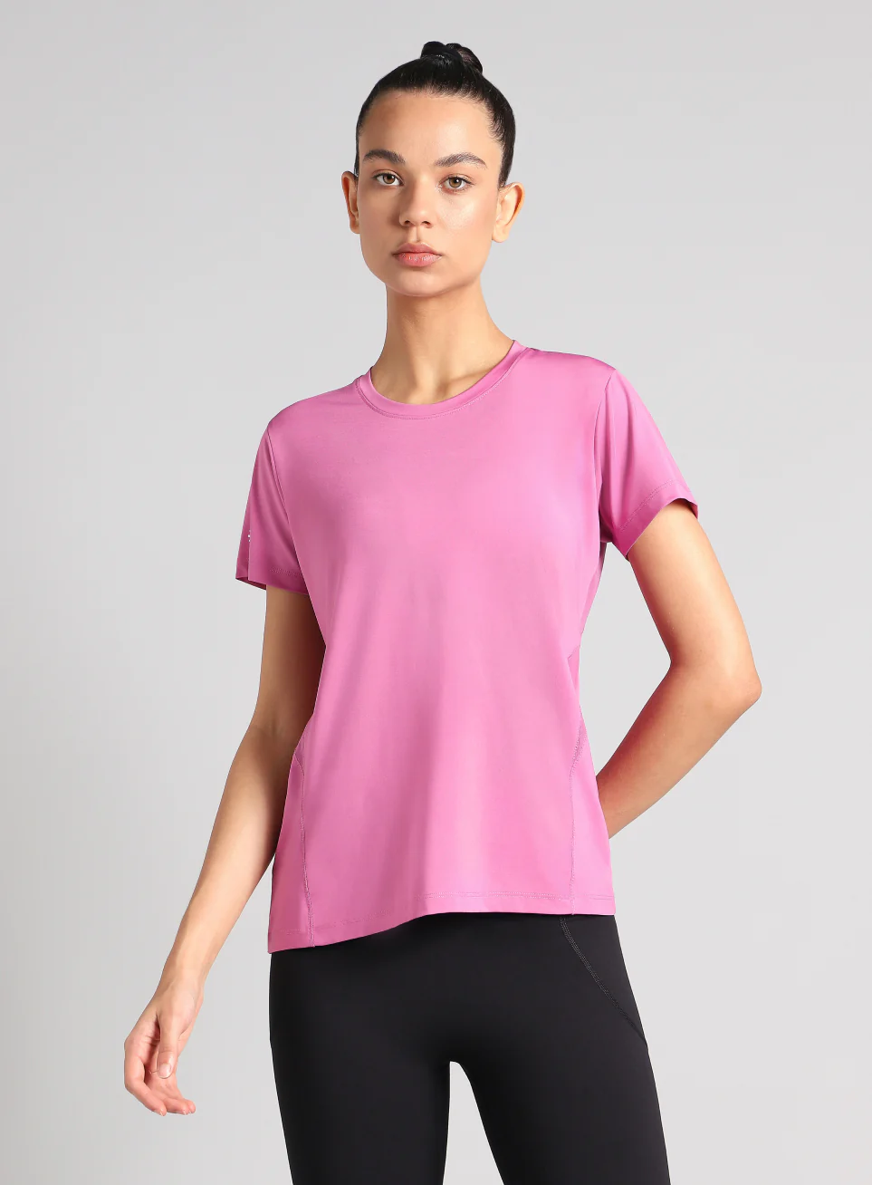 Women's Pink Performance Pro Training T-shirt - Image 4