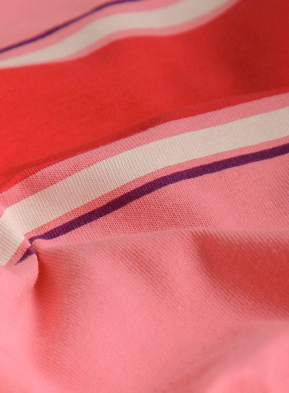 Women's Pink Pop Block Playful Relaxed Fit T-shirt - Image 9