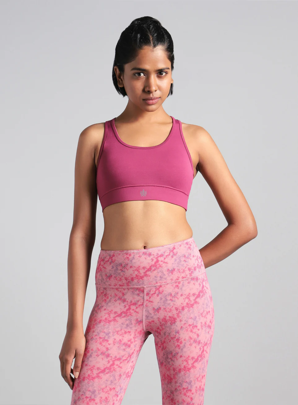 Women's Pink Running Pro High Support Bra - Image 4