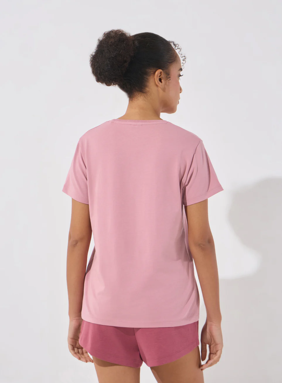 Women's Pink Soft Form Classic T-shirt - Image 6