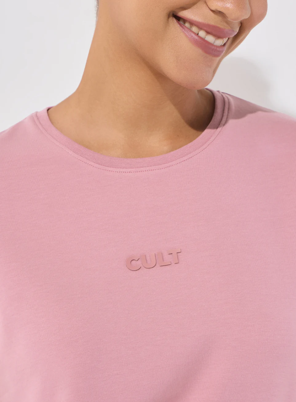 Women's Pink Soft Form Classic T-shirt - Image 7