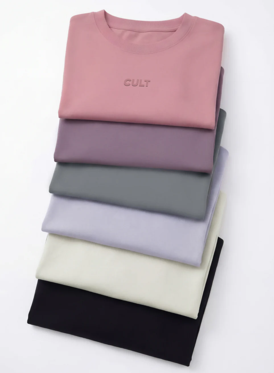 Women's Pink Soft Form Snug T-shirt - Image 9