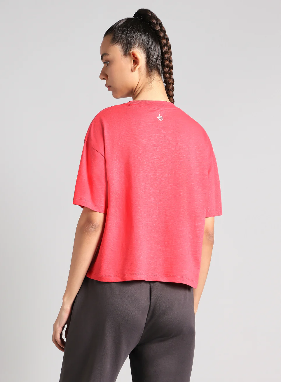 Women's Pink Sports Club T-shirt - Image 6