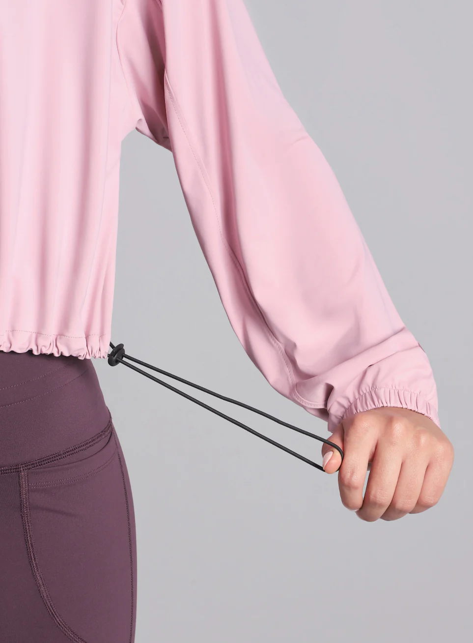 Women's Pink Supreme Soft Ultra Light Running Jacket - Image 9