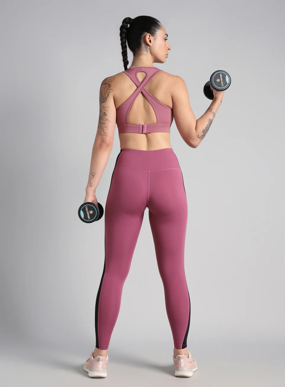 Women's Pink Training Champion Bra - Image 3