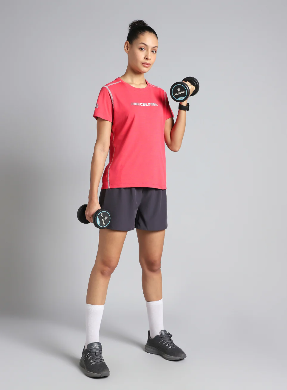 Women's Pink Training HIIT COMFORtech T-shirt - Image 2