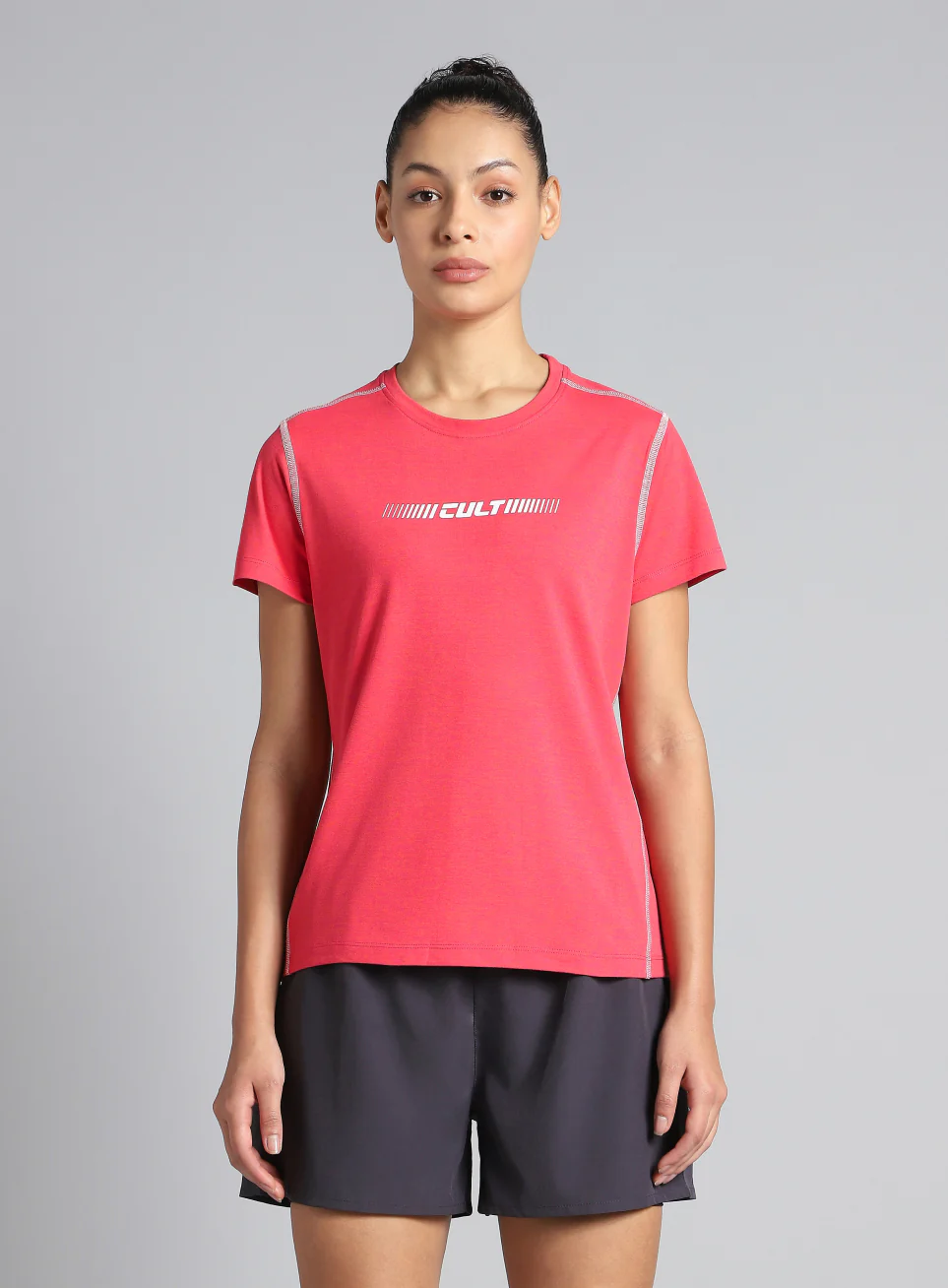 Women's Pink Training HIIT COMFORtech T-shirt - Image 4