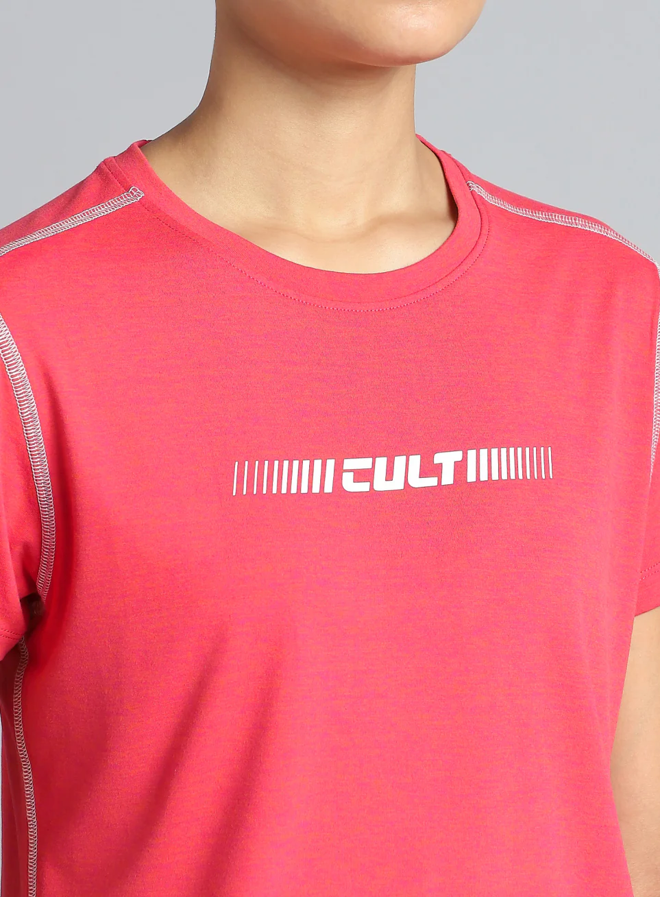 Women's Pink Training HIIT COMFORtech T-shirt - Image 7
