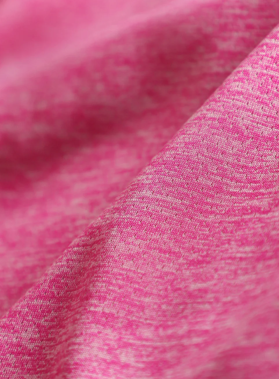 Women's Pink Training Textured T-shirt - Image 9