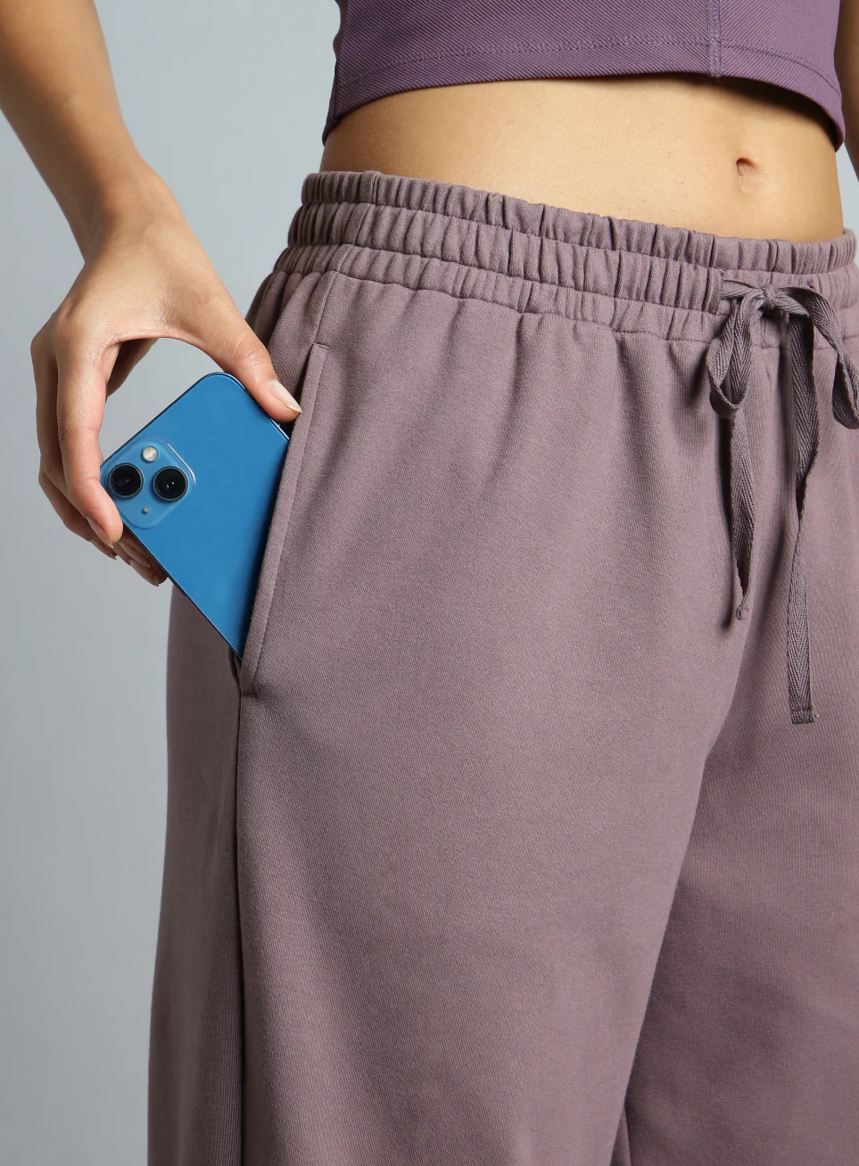 Women's Pink Traveller Tapered Fit Trackpants - Image 7