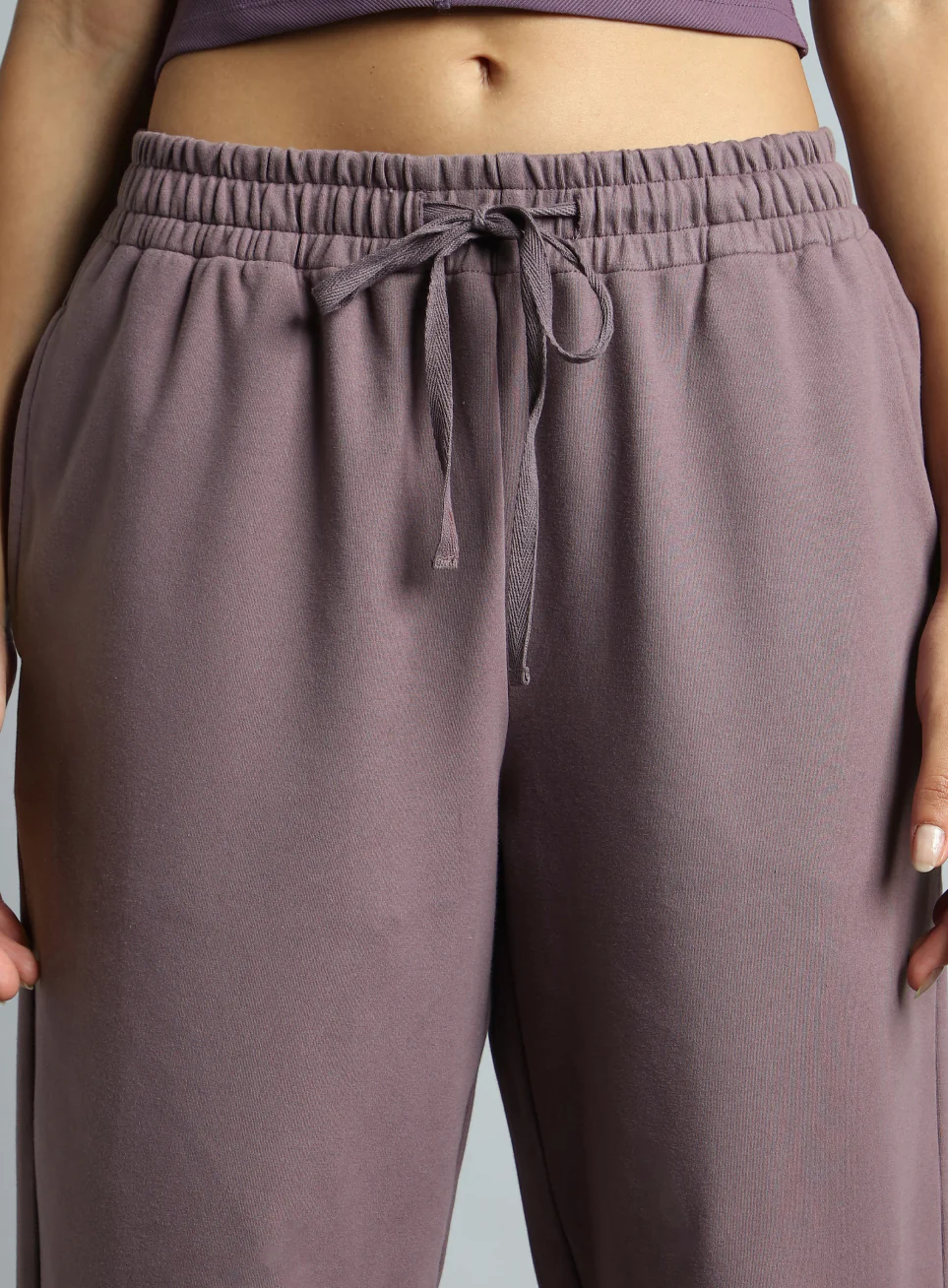 Women's Pink Traveller Tapered Fit Trackpants - Image 9