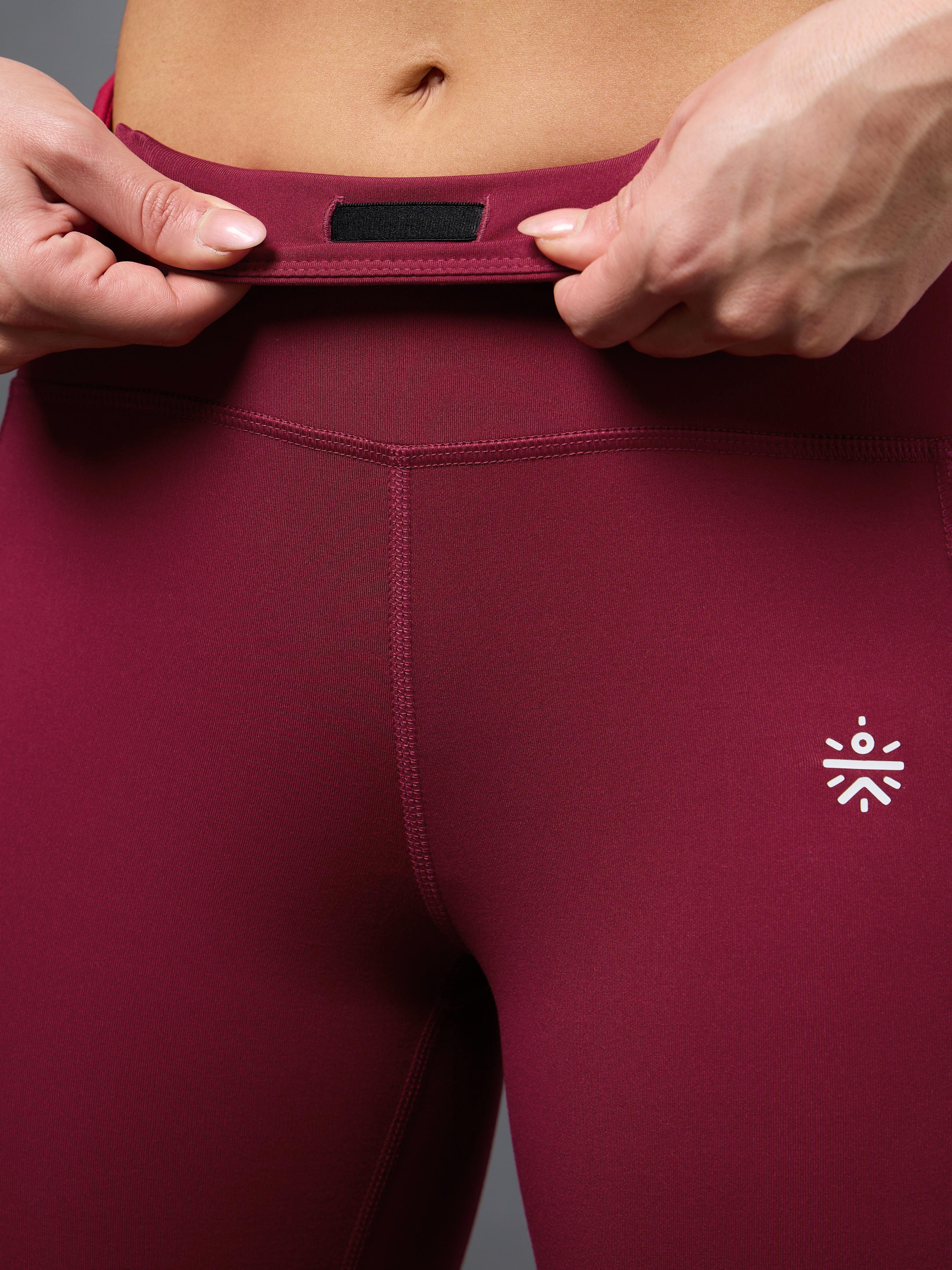 Women's Pink Ultimate Run COMFLex Tights - Image 9