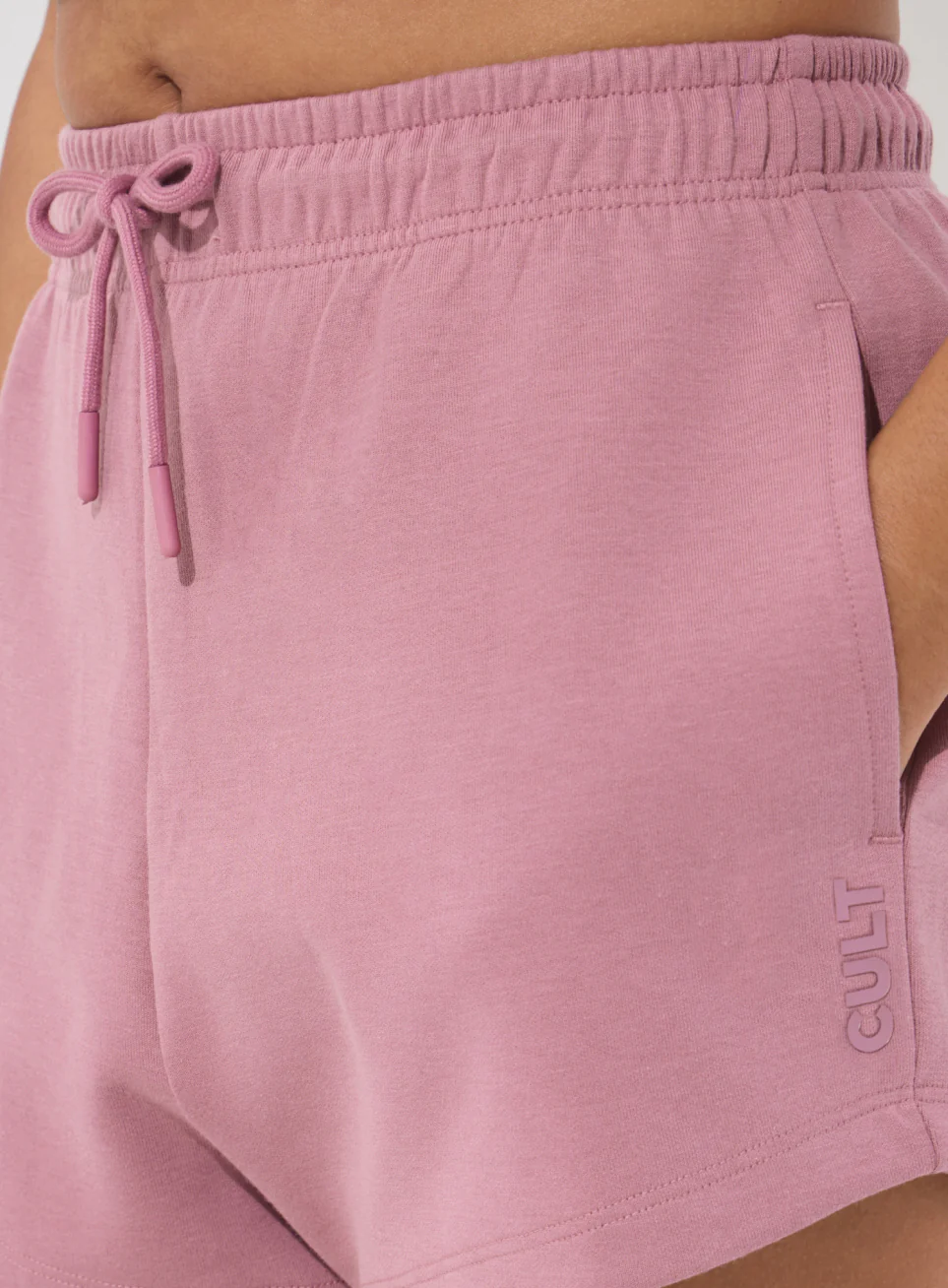 Women's Pink Ultra Luxe Classic Shorts - Image 7