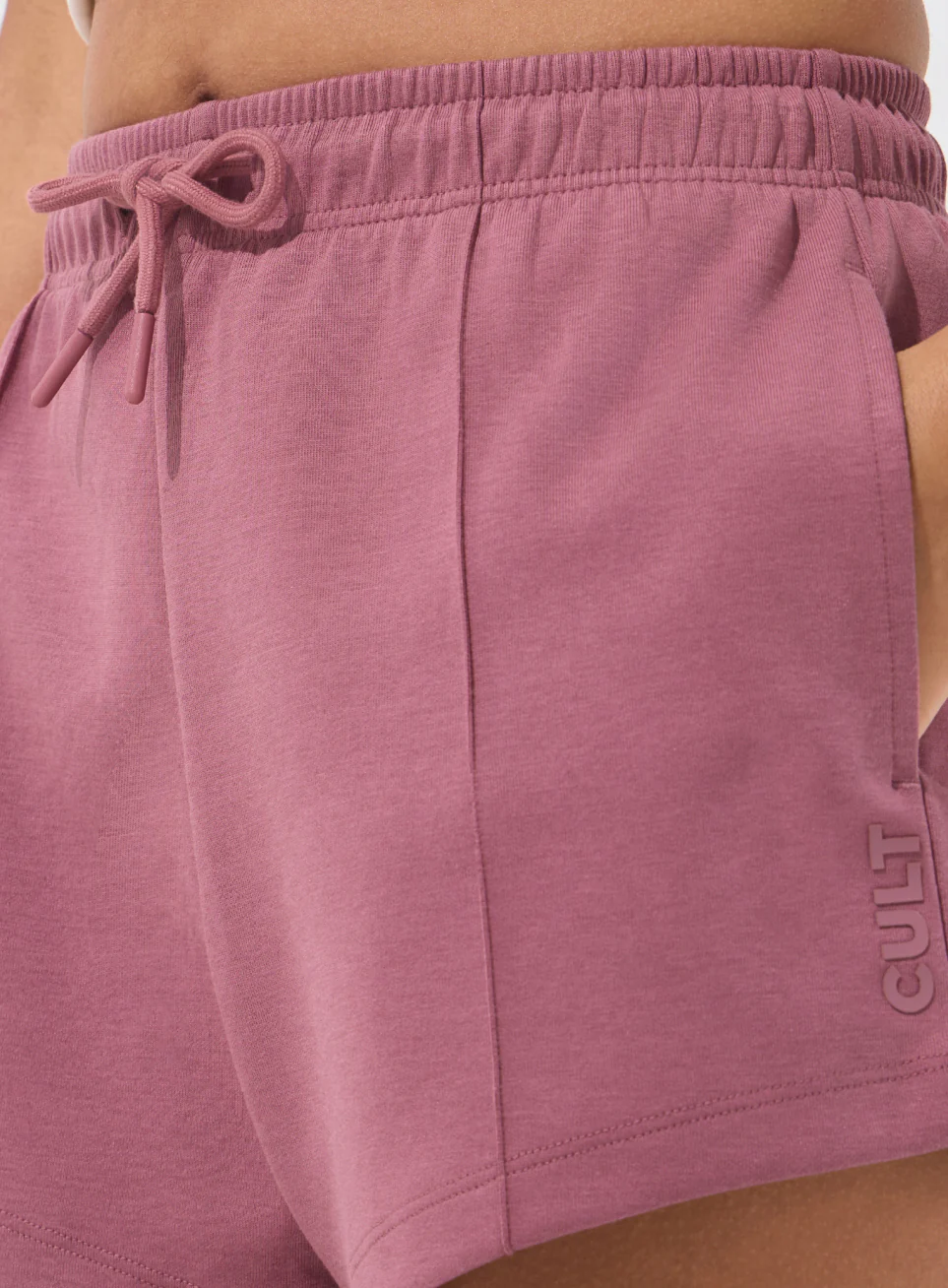 Women's Pink Ultra Luxe Tailored Shorts - Image 7