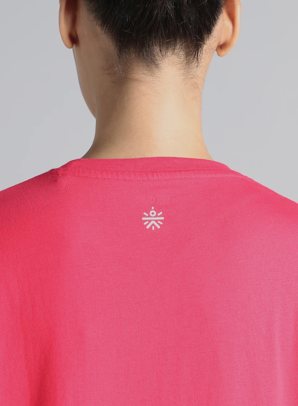 Women's Pink You Got This Puff Print Peach Oversized T-shirt - Image 8