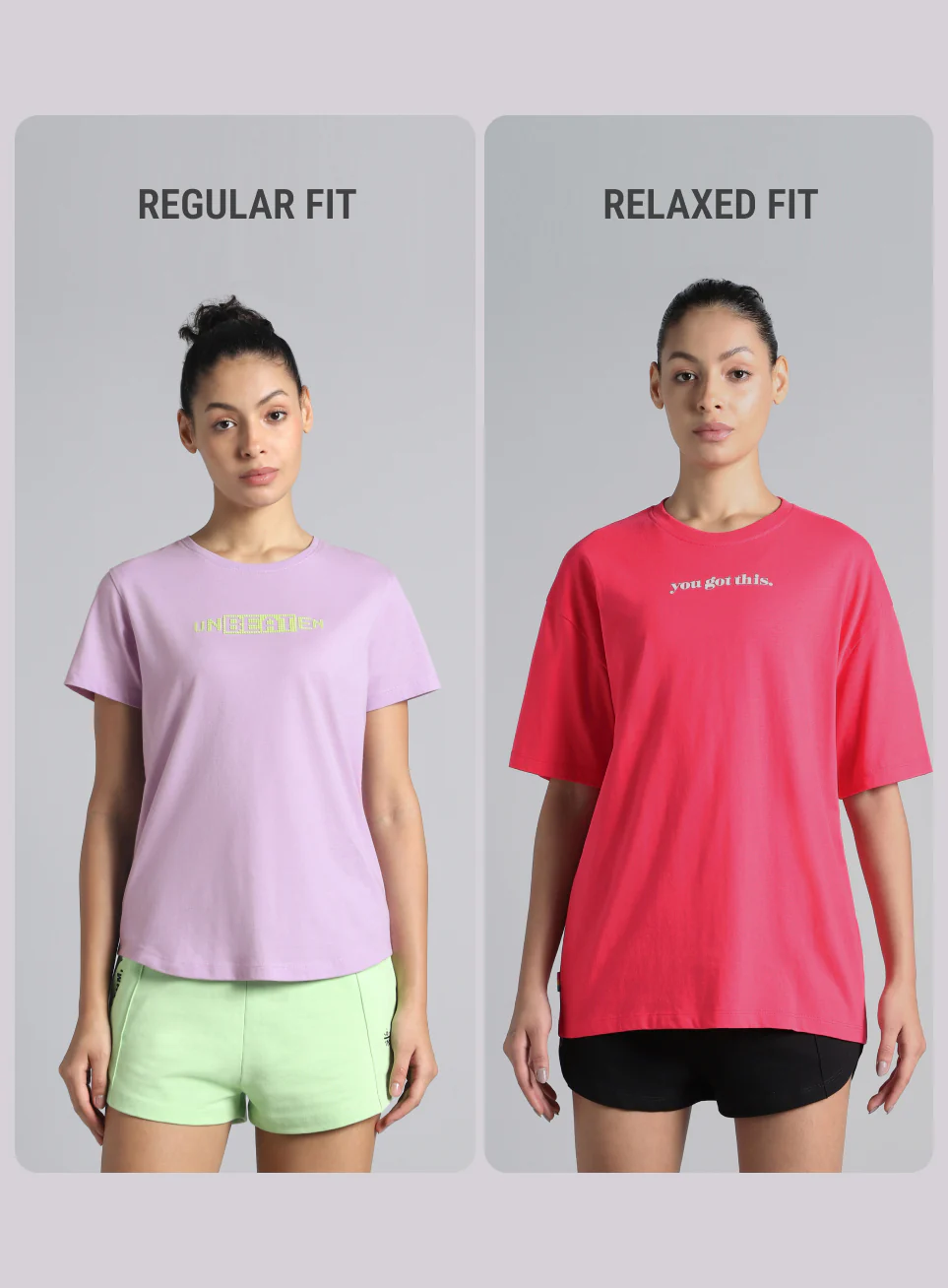 Women's Pink You Got This Puff Print Peach Oversized T-shirt - Image 9