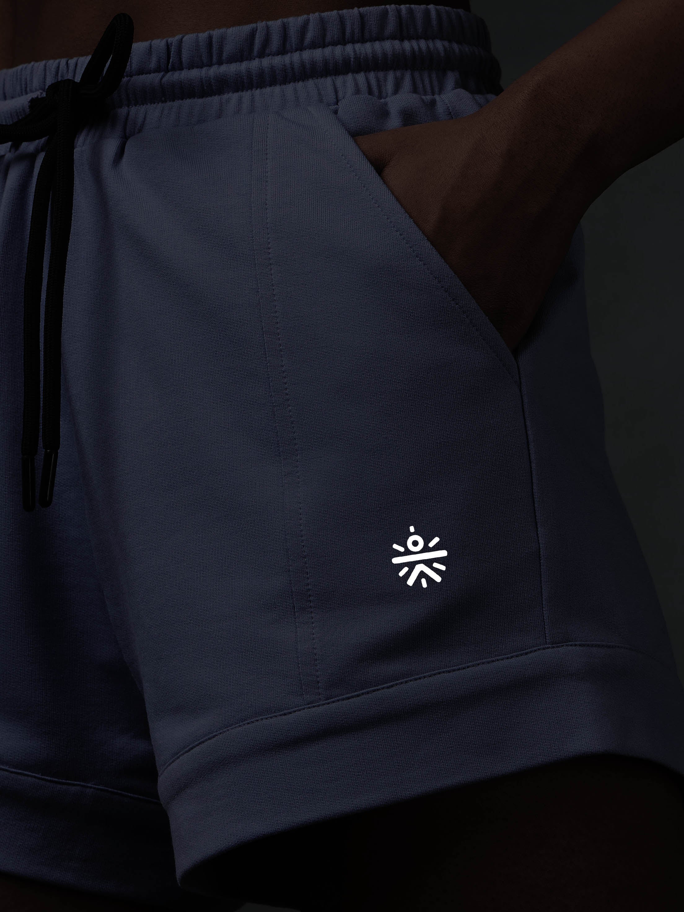 Women's Play All Day Purple Shorts - Image 9