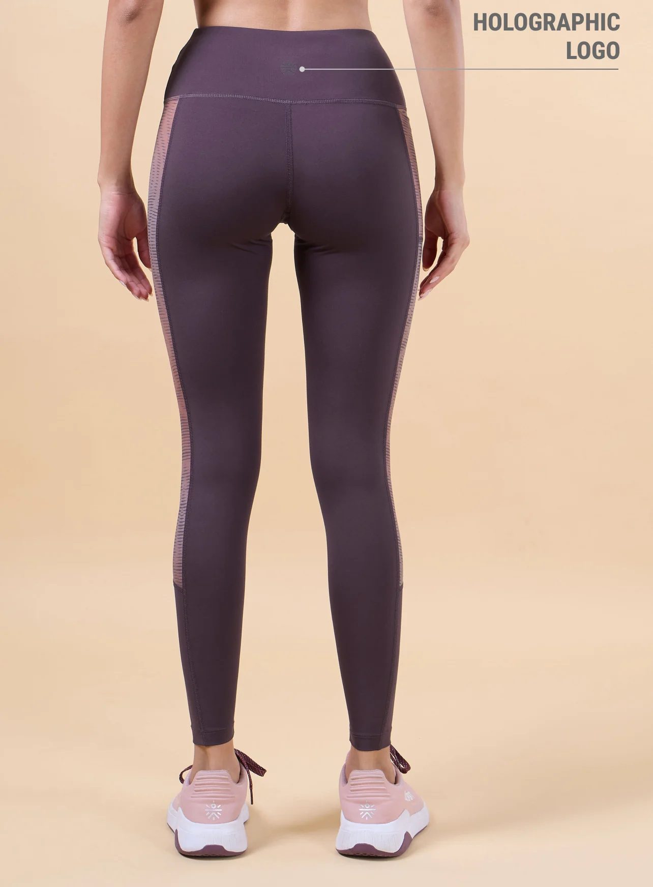 Women's Plum Energy Map Printed COMFlex Tights - Image 6