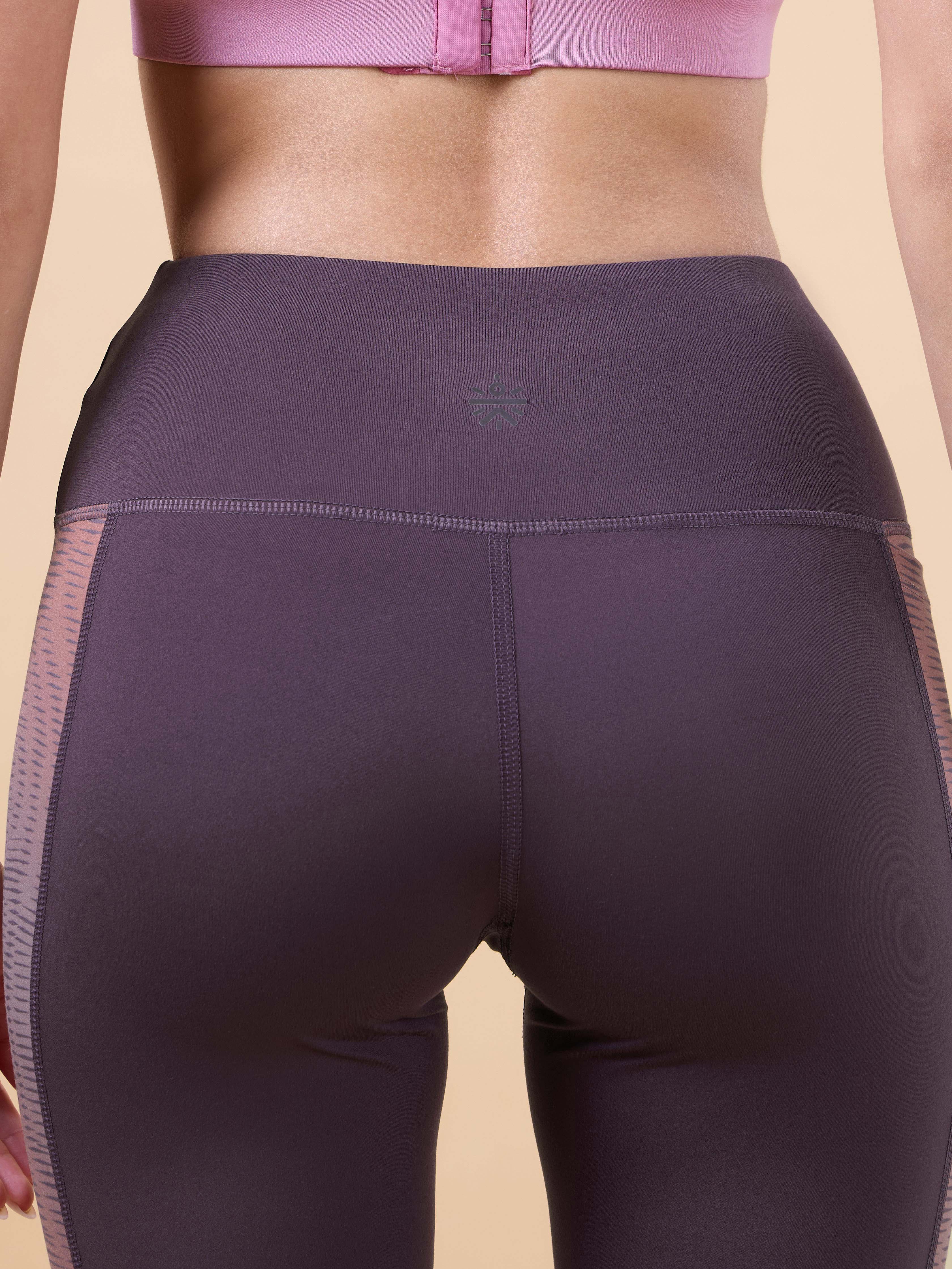 Women's Plum Energy Map Printed COMFlex Tights - Image 9