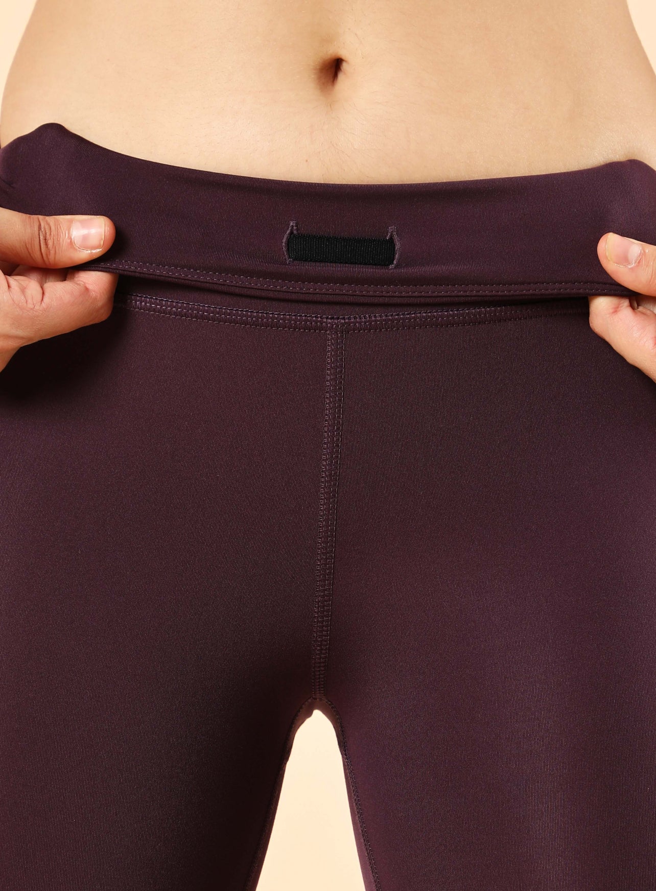Women's Plum Energy Print Sculpted COMFlex Tights - Image 9