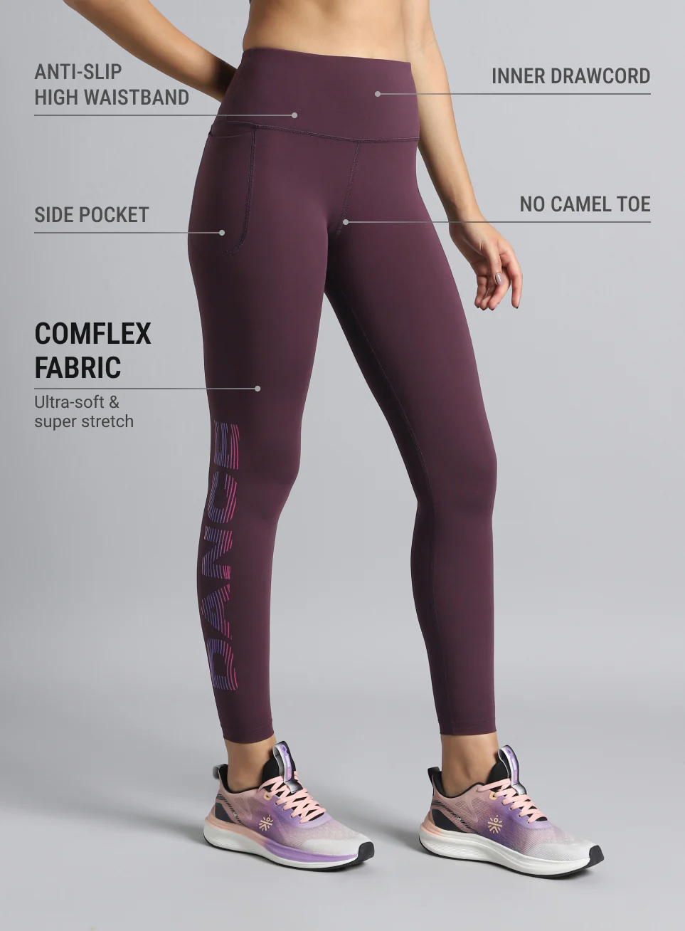 Women's Plum Move It COMFlex Tights - Image 5