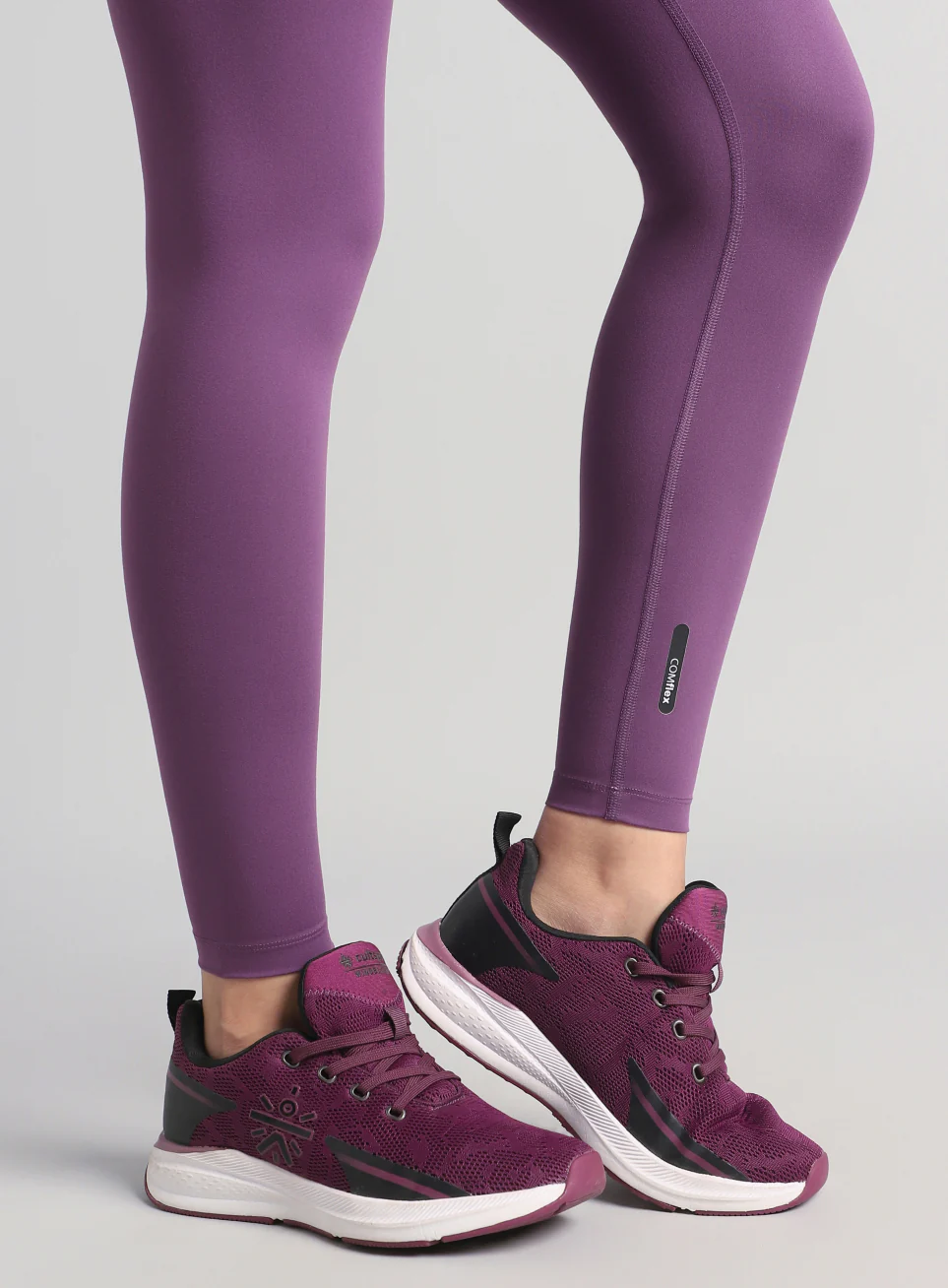 Women's Plum Train All Day COMFlex Tights - Image 8