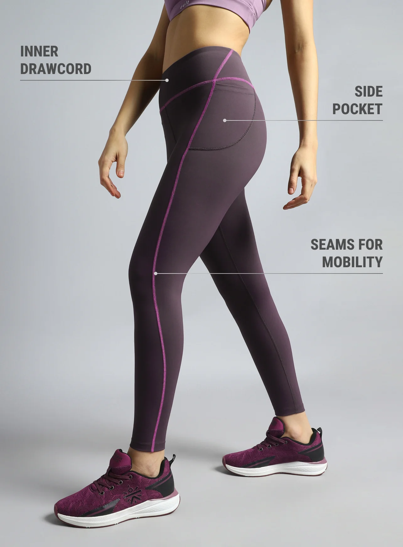 Women's Plum Training Elevate Sculpt COMFlex Tights - Image 5