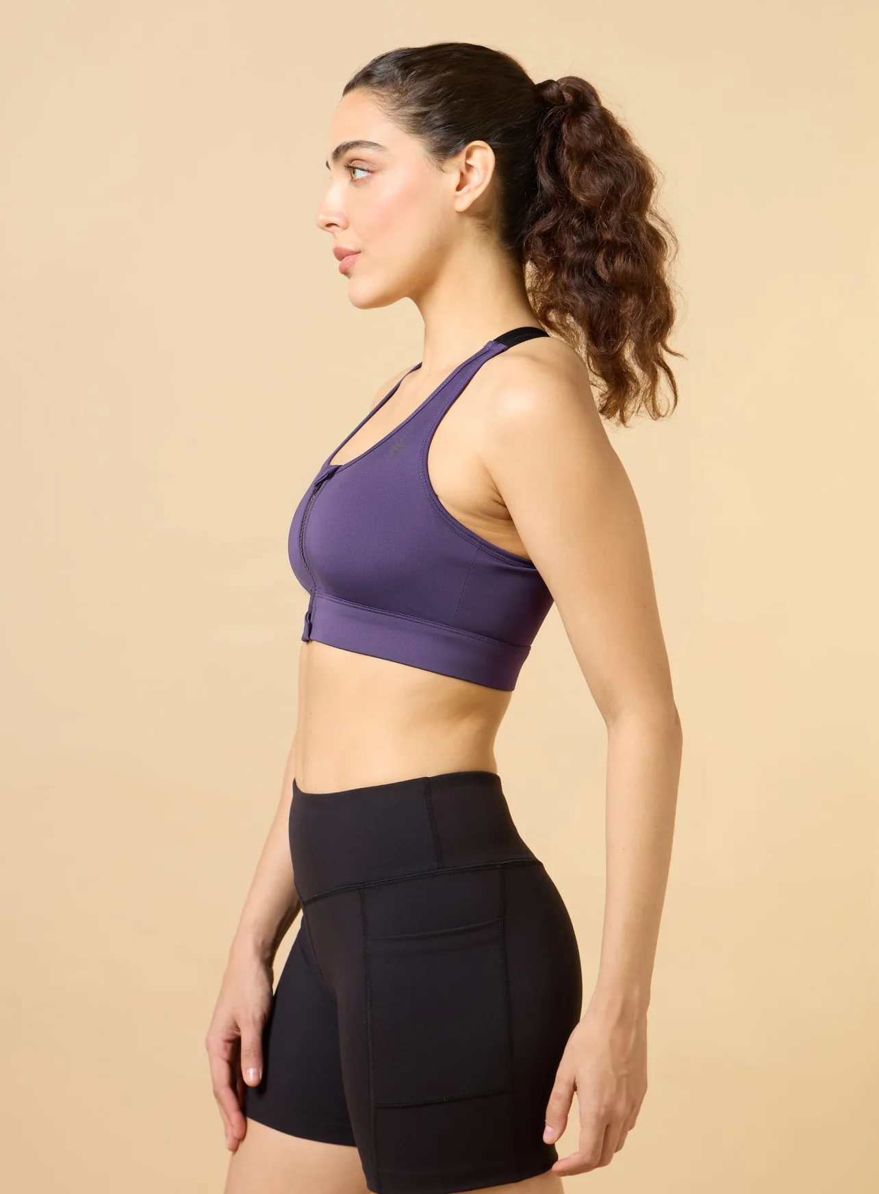 Women's Plum Training Sculpted High Support Bra - Image 5