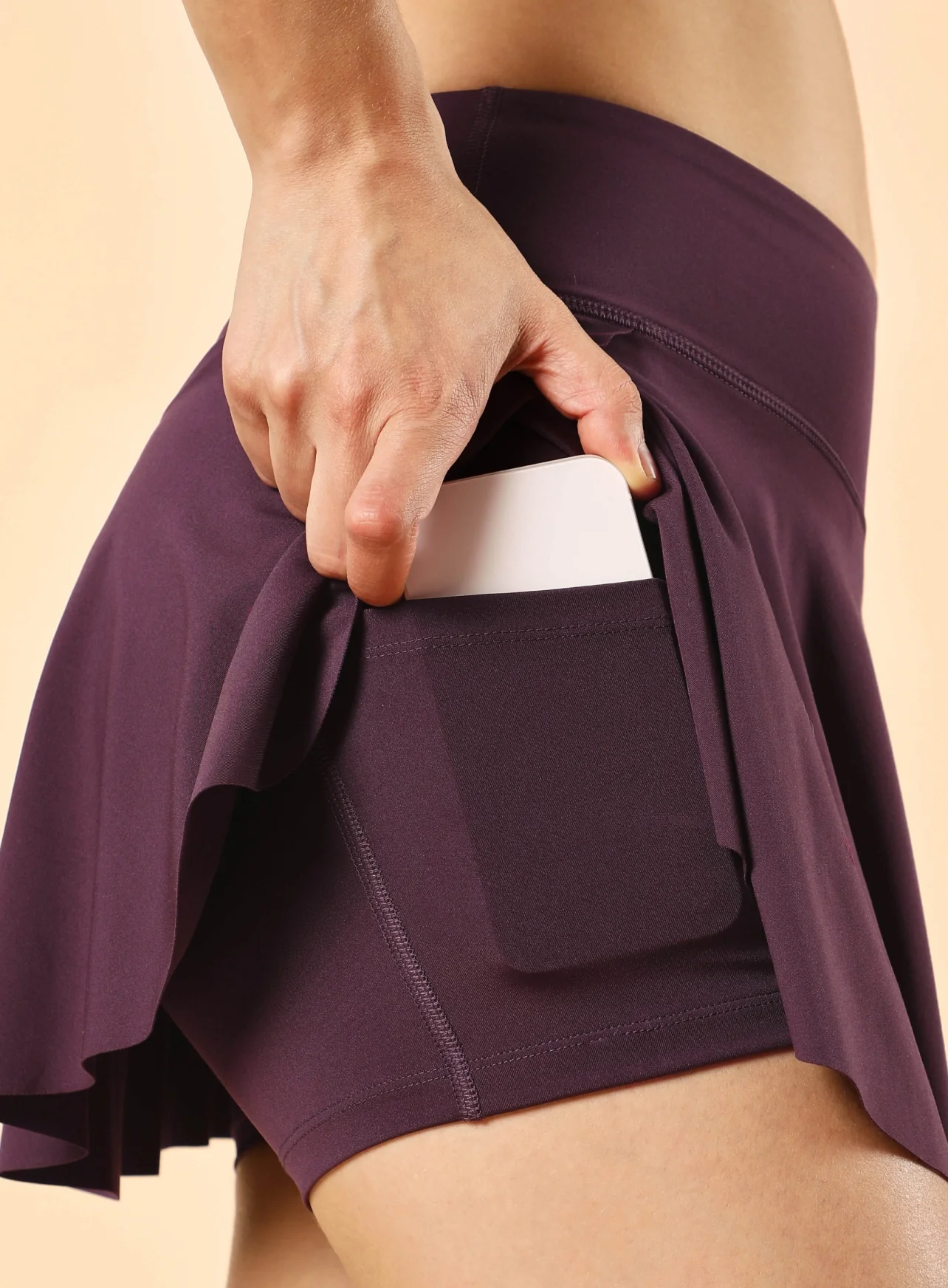 Women's Plum True Performance Sculpted COMFlex Skorts - Image 7