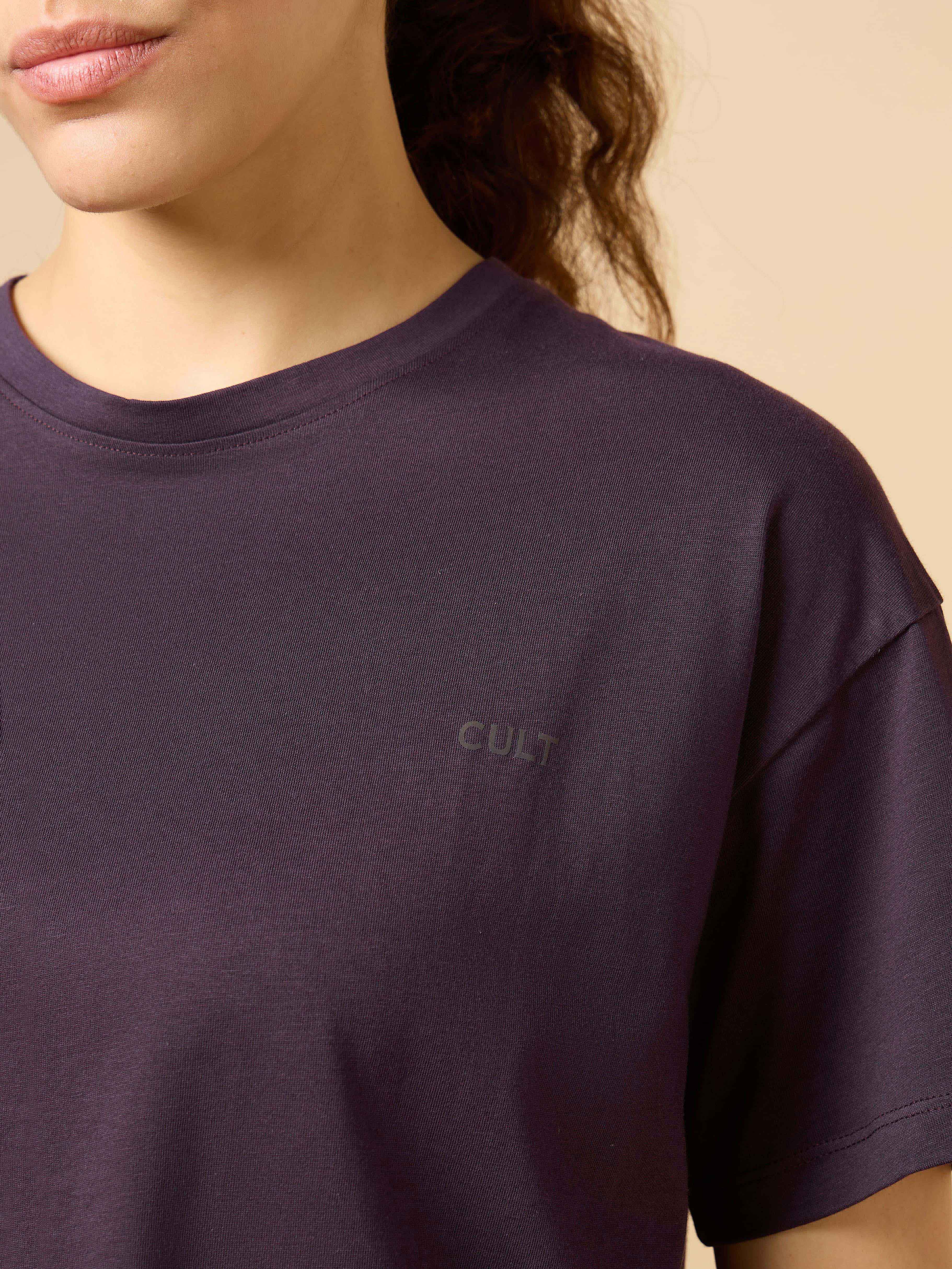 Women's Plum Workout Essential T-shirt - Image 7