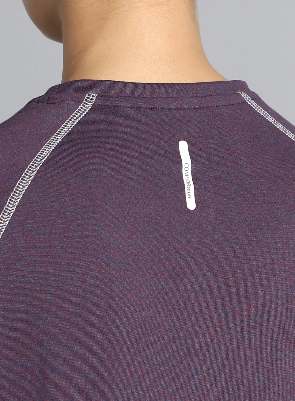 Women's Purple Active Day COMFORtech Full Sleeve T-Shirt - Image 8