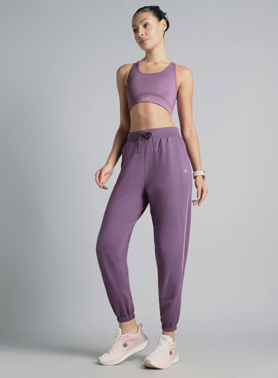 Women's Purple Anyday Anywhere Joggers - Image 2