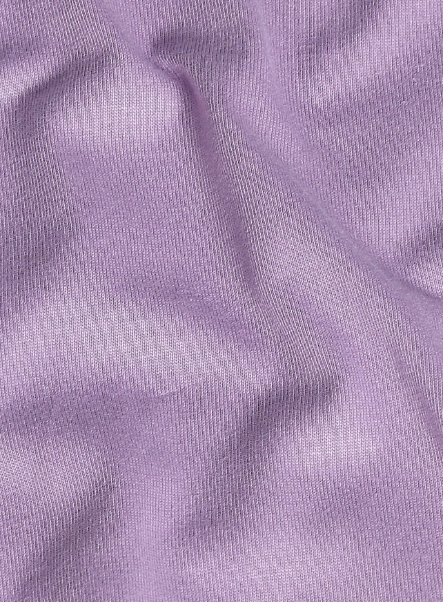 Women's Purple Back Print Relaxed Fit T-shirt - Image 9