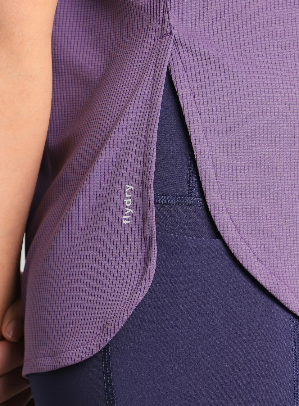 Women's Purple Core Training Longline T-shirt - Image 7