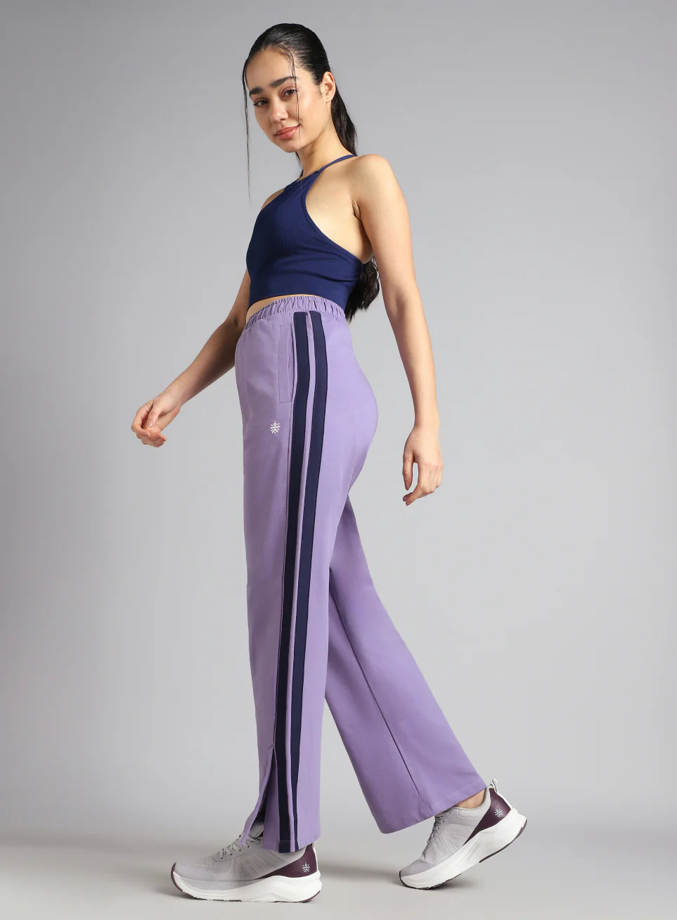 Women's Purple Dance Flow Trackpants - Image 3